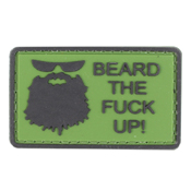 Beard The F Up PVC Patch