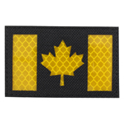 Reflective Canada Flag Patch