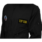 Flight Suit With Top Gun Patches