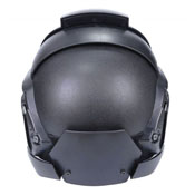 Airsoft Samurai Helmet - Black