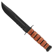 U.S. Army Leather Handle Fighting Knife