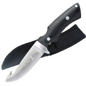 Elk Ridge Black Pakkawood Handle Outdoor Knife - Wholesale