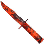 HK-690 4.25 Inch Blade Survival Knife with Nylon Sheath