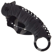US Marines A1019 Half Serrated Edge Folding Blade Knife