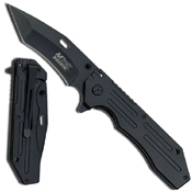 MTech USA 5.25 Black Tanto Blade Spring Assisted Folding Knife