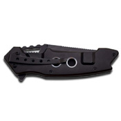 MTech USA Black Aluminum Handle Knife MT-A849BK