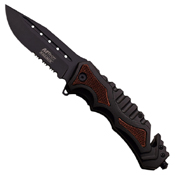 MTech USA A937WS Half-Serrated Folding Blade Knife