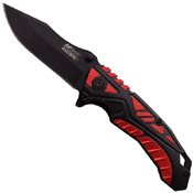 MTech USA A954 Plain Edge Folding Blade Knife