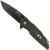 MTech USA 3.5 Inch Blade Folding Knife - Stonewash