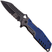 MTech USA Xtreme Ballistic Fine Serrated Folder Knife