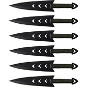 Master Cutlery Perfect Point RC-040-6CS Throwing Knife Set