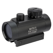 Matrix 1x30 Military Style Illuminated Red/Green Dot Sight - Wholesale