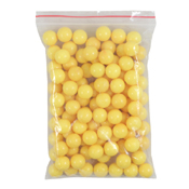 Nylon Hard Riot Balls - 100 pk - 0.50 Cal - Yellow