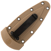 Smith and Wesson FDE Plain Edge Fixed Blade Knife