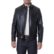 Classic Racer Leather Motorcycle Jacket - Wholesale