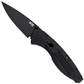 Aegis Hardcased Black TiNi Finish Folding Blade Knife