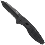 Aegis Hardcased Black TiNi Finish Folding Blade Knife