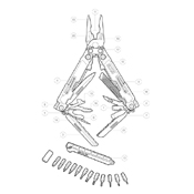 SOG PowerAccess Deluxe Multitool - Wholesale