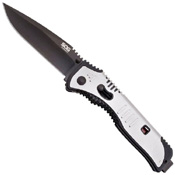 Flashback GRN & Stainless Steel Handle EDC Folding Knife