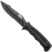 SEAL Strike Clip-Point Fixed Blade Knife w/ Sheath