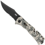 Trident GRN Handle Folding Knife