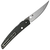 Folding Knife Ikuchi Plain Edge Blade