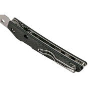 Folding Knife Ikuchi Plain Edge Blade