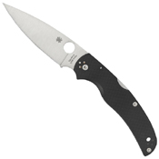 Spyderco Native Chief G-10 Handle Folding Knife - Black