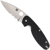 Spyderco Emphasis Black G-10 Handle Folding Knife