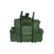 Belgium Od Vinyl Rucksack Used