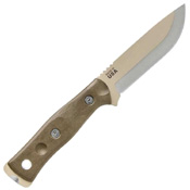 TOPS Brothers of Bushcraft Canvas Micarta Handle Fixed Knife