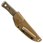 TOPS Brothers of Bushcraft Canvas Micarta Handle Fixed Knife