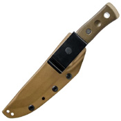 TOPS Brothers of Bushcraft Canvas Micarta Handle Fixed Knife