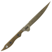 TOPS Lion's Toothpick Fixed Blade Knife with Sheath