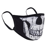 Half Skull 3-Layer Face Mask