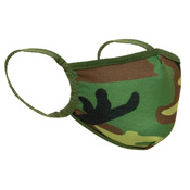 Camouflage 3-Layer Face Mask