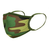 Camouflage 3-Layer Face Mask