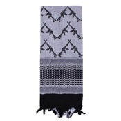 Tactical Desert Keffiyeh Scarf  Crossed Rifles