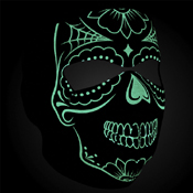 Neoprene Calavera Full Face Mask - Wholesale